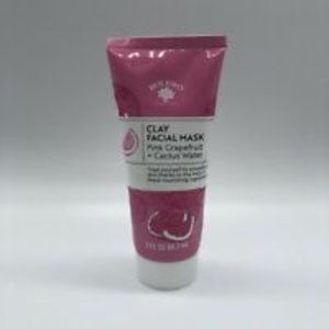 Bolero Beverly Hills Pink Grapefruit + Cactus Water Clay Facial Mask, 3 oz